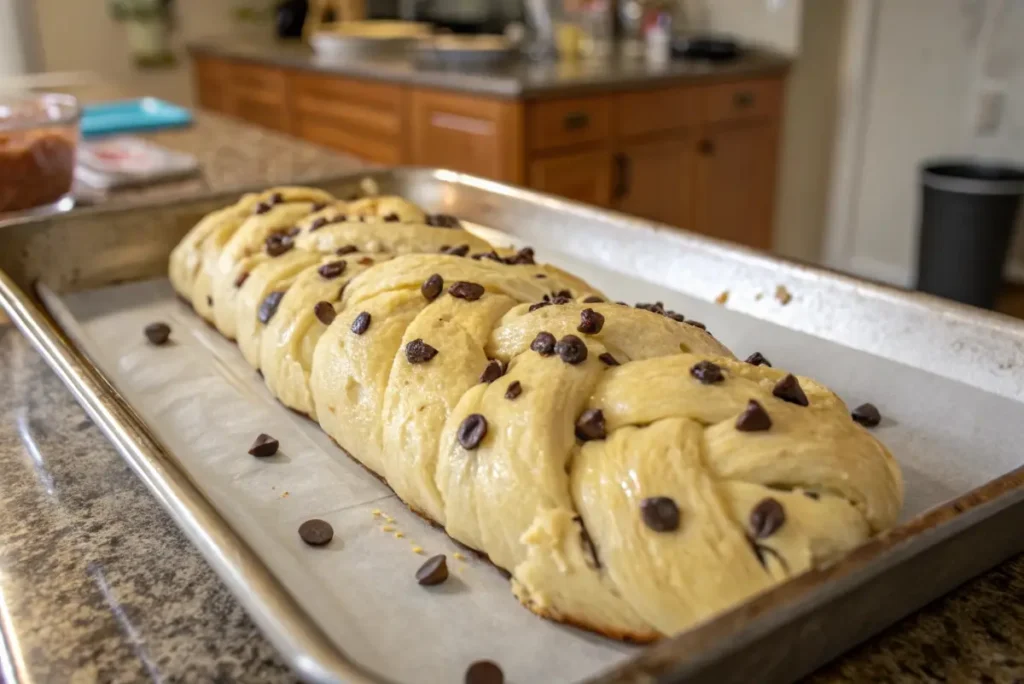 braided chocolate chip brioche troubleshooting- braided chocolate chip brioche recipe