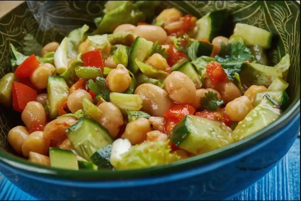 mediterranean chickpea salad- What are 10 healthy lunches?