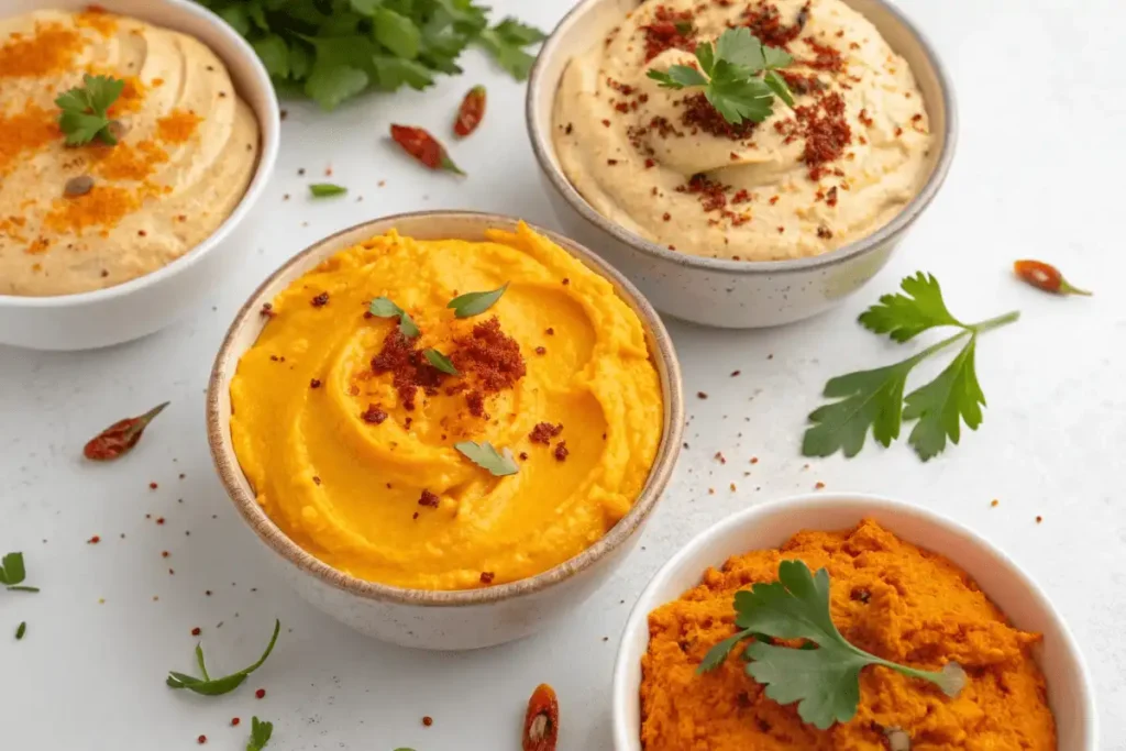 orange cottage cheese dip turmeric variations- orange cottage cheese dip turmeric