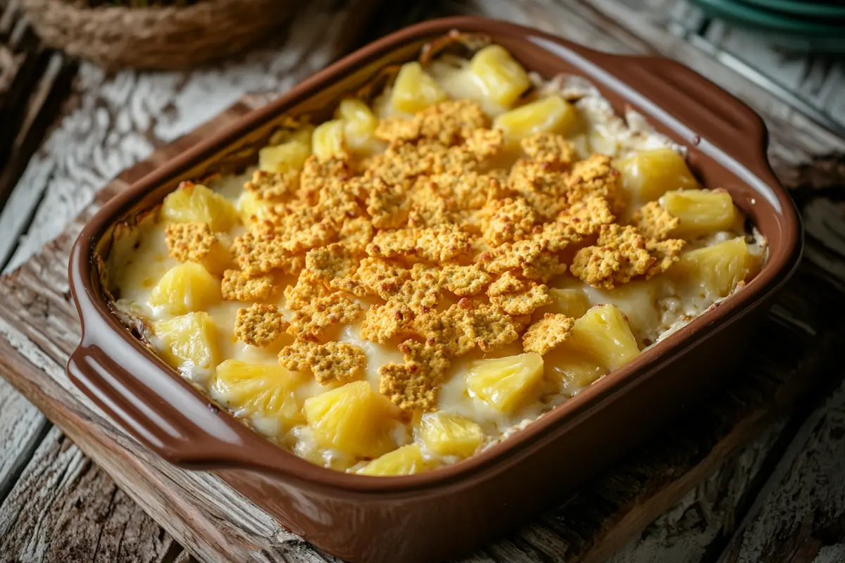 pineapple casserole recipe intro- pineapple casserole recipe