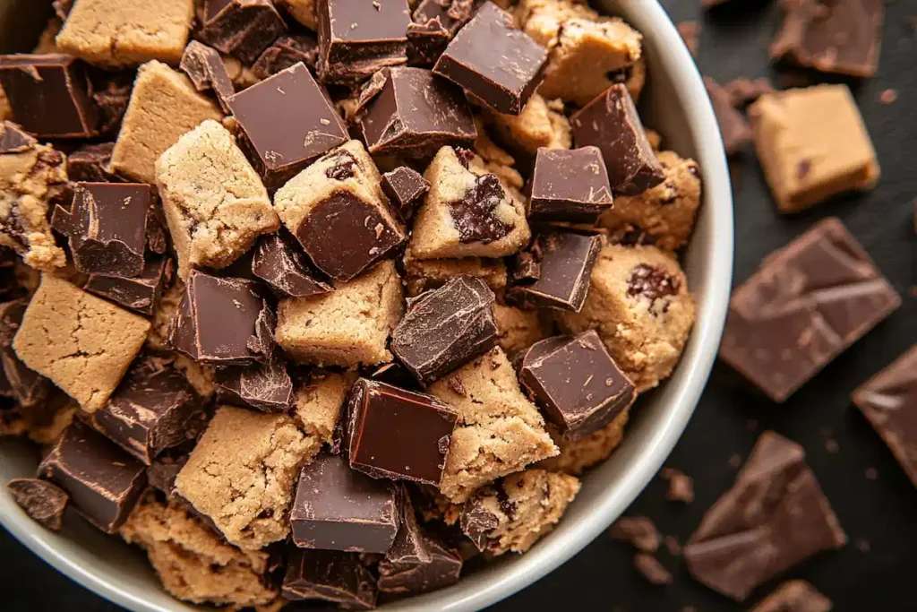 double chunk chocolate cookie dough- double chunk chocolate cookie