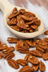 pecans- Pecan Pie Bread Pudding