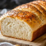 honey bread recipe close-up loaf