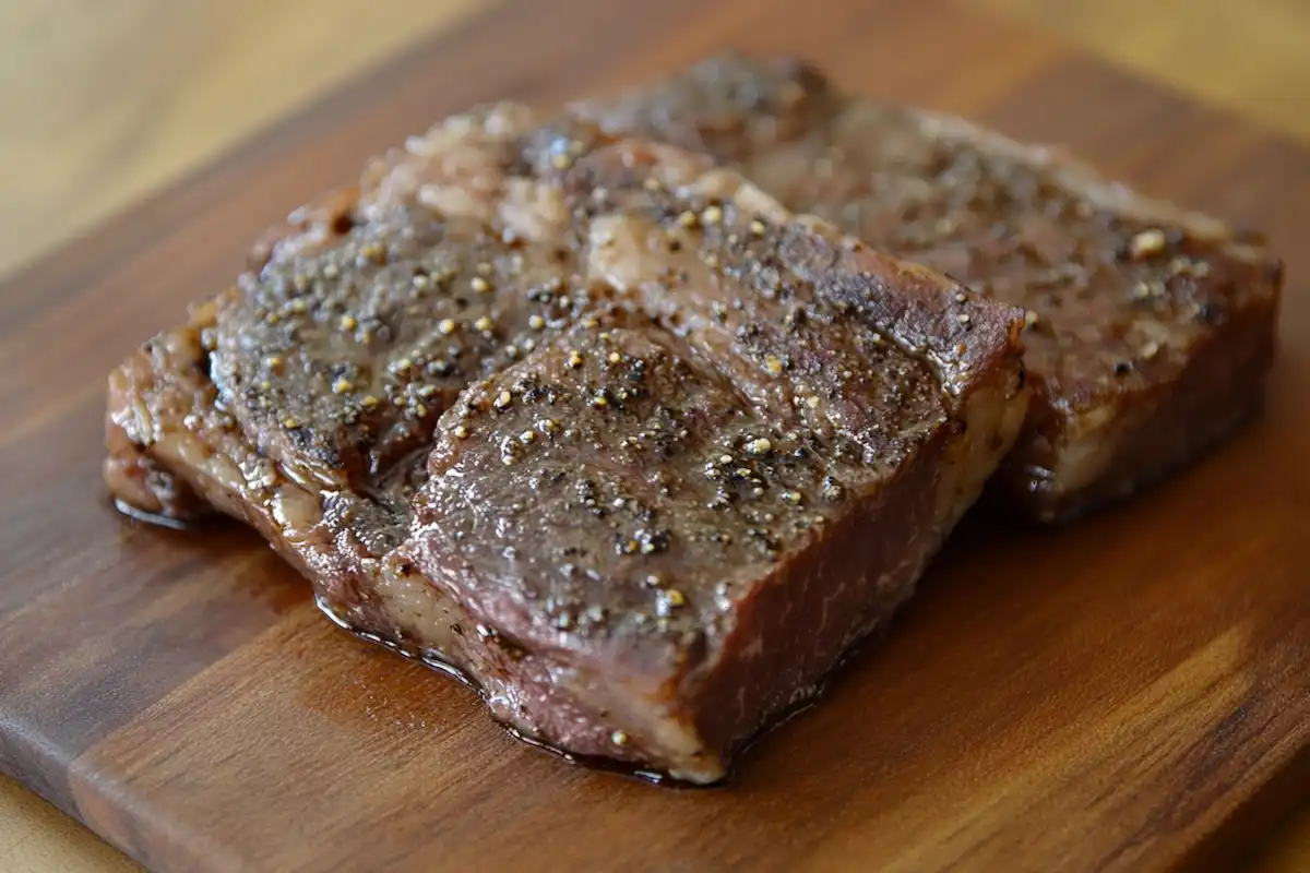 teres major steak close-up photo