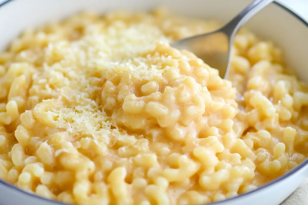 ladling pastina- pastina recipe