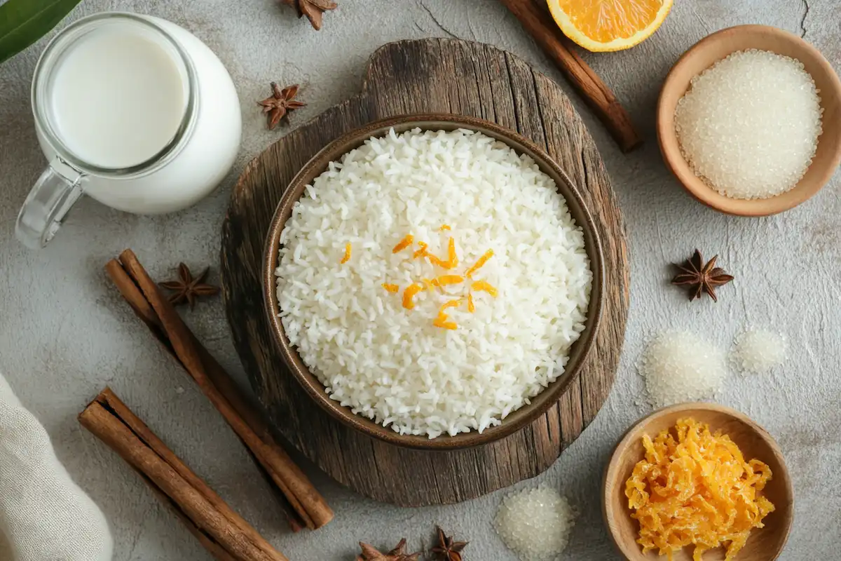 arroz con leche ingredients- Arroz con Leche Recipe