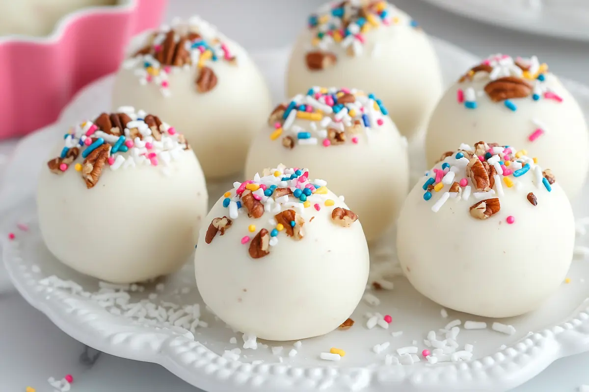 cheesecake balls toppings- cheesecake ball recipe